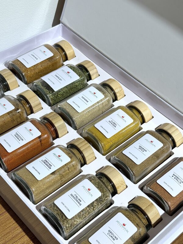 Buy Box 12 180ml Spices | Millennium Spices | Natural And Exotic Spices
