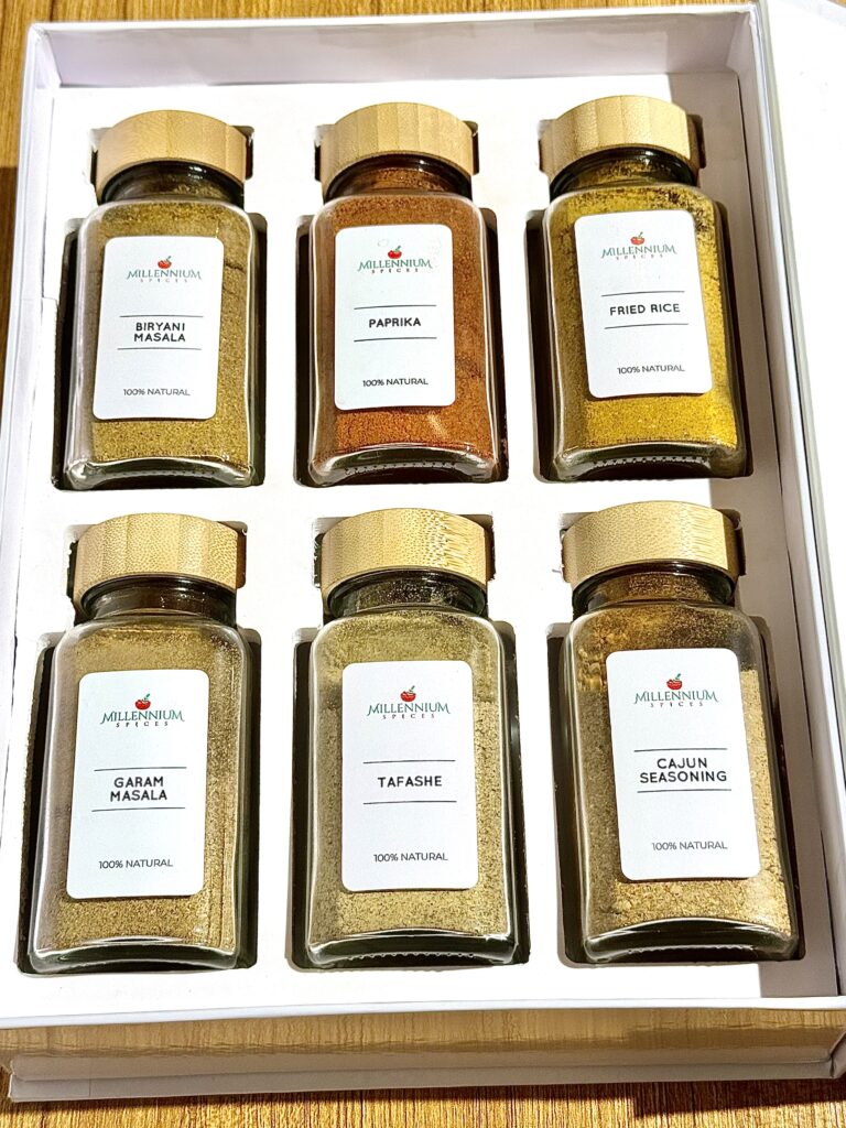 Buy Box of 6 180ml Spices | Millennium Spices | Natural And Exotic Spices